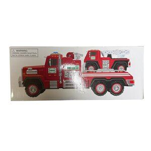 Hess Truck 2015 Fire Truck and Ladder Rescue NEW IN BOX Collectible